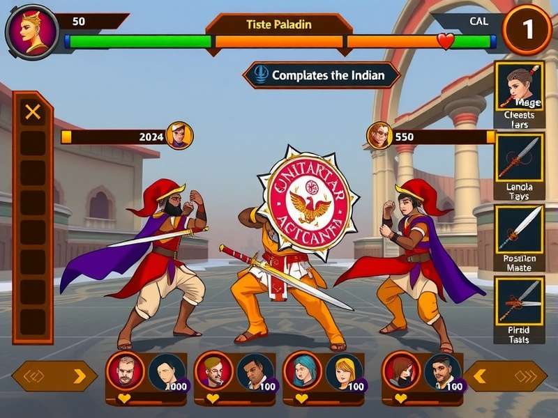 Indian players participating in Mace Paladin tournament